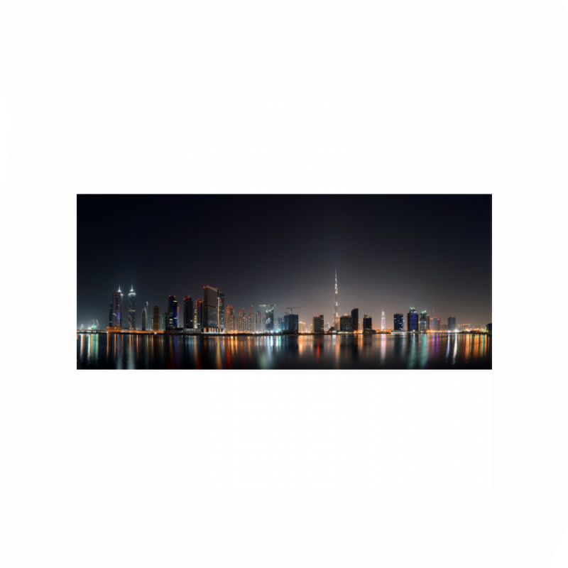 Πίνακας σε καμβά με Πόλεις Dubai